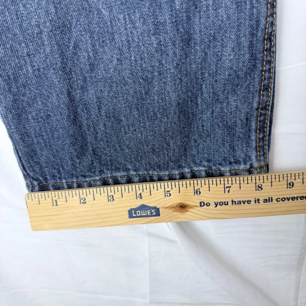 Cinch Up Straight Leg Jeans 33x36 Medium Wash Western Cowboy Workwear Rugged